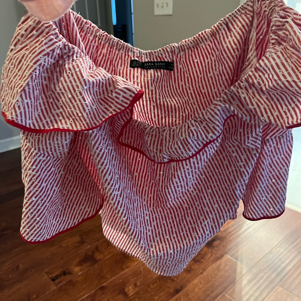 Zara striped top